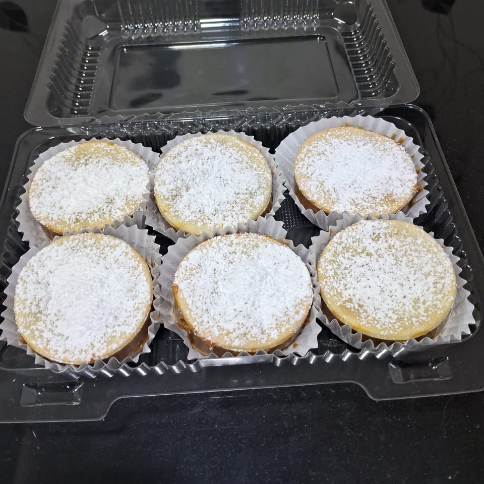 Alfajores Chilenos Artesanales con Manjar