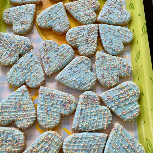 Galletas de Mantequilla Glaseadas – Diseños para Baby Shower 👶✨
