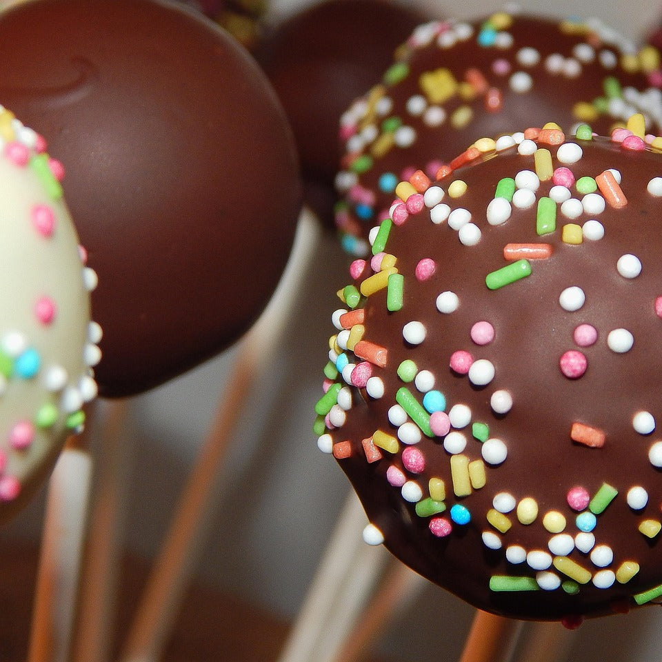 Popcakes - Bañado en chocolate