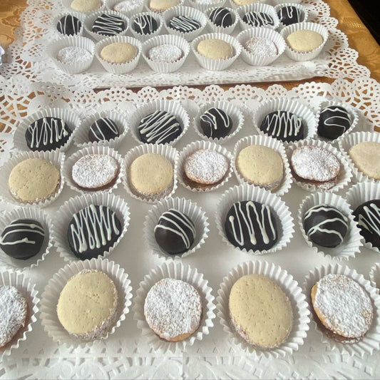 Mini Alfajores de cóctel